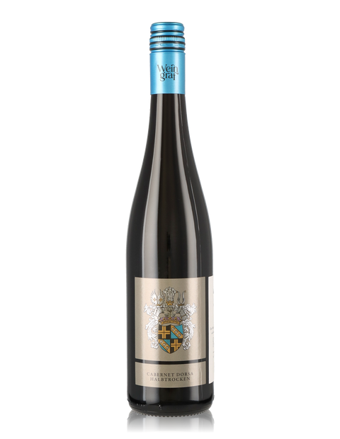 Weingraf Niersteiner Pfaffenkappe Cabernet Dorsa, Rheinhessen, QW, halbtrocken, Silber LWK