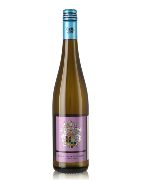 Weingraf Muskateller & Riesling, Rheinhessen, QW, feinherb