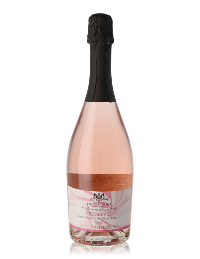 2023 Piccolomini Prosecco Rosé, Vino Spumante, extra-trocken