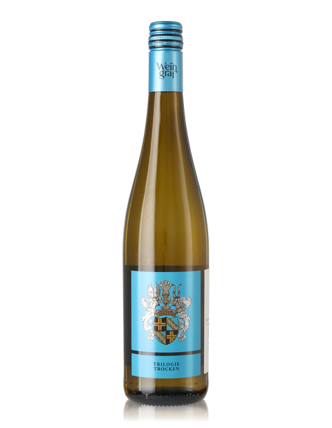 Weingraf Trilogie, Scheurebe & Bacchus & Morio-Muskat, Kabinett, Rheinhessen, trocken