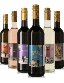 6er Weinpaket lieblich Weingraf international