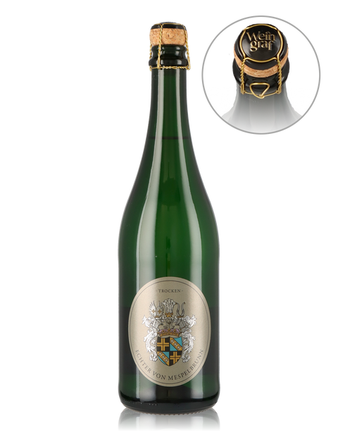Weingraf Echter von Mespelbrunn, Deutscher Sekt, Riesling, trocken