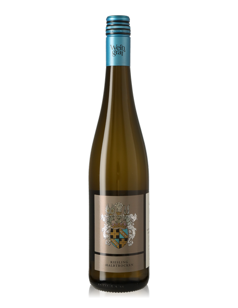 Weingraf Niersteiner Ölberg Riesling, Rheinhessen, Spätlese, halbtrocken