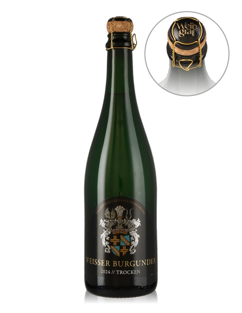 Weißer Burgunder Sekt b.A., Niersteiner Paterberg, trocken