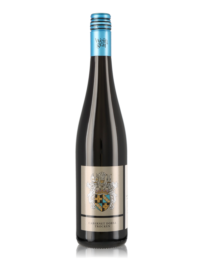 Weingraf Niersteiner Pfaffenkappe Cabernet Dorsa, Rheinhessen, QW, trocken, Silber LWK