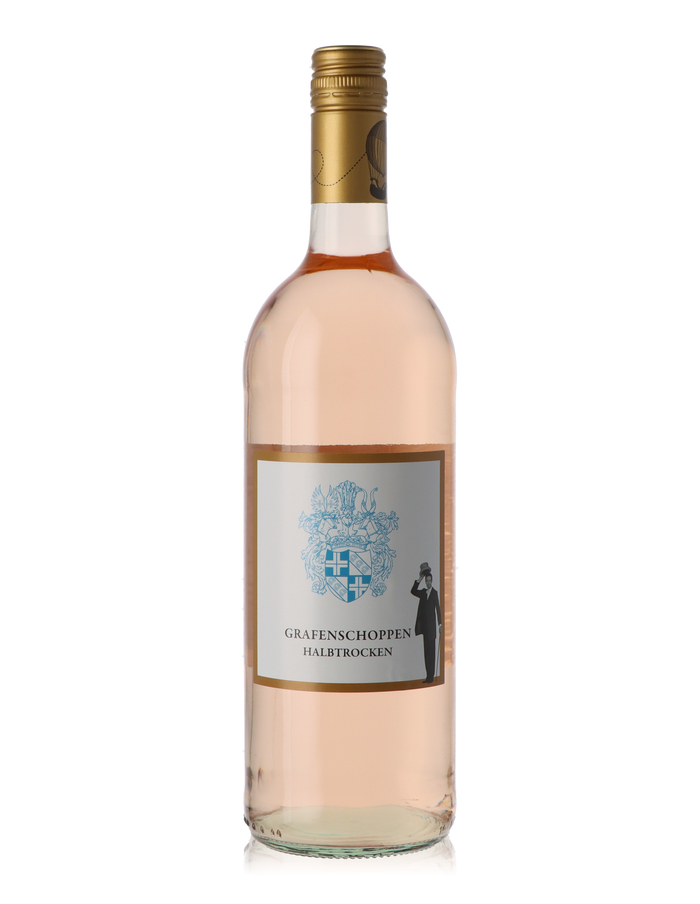 2024 Grafenschoppen halbrocken, Rosé, Graf Anselm, 1,0 Ltr.