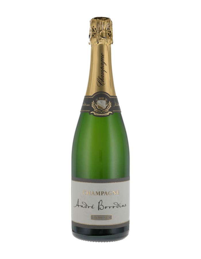 André Borodine Champagner Demi Sec, Cuvée, demi-sec.