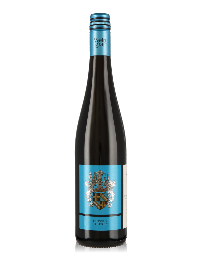 Weingraf Cuvée 3, Dornfelder & Regent & Blauer Spätburgunder, Nahe, QW, trocken