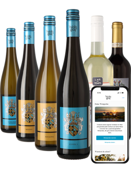 Weinpaket Lieblich und Süß mit App-Weinprobe