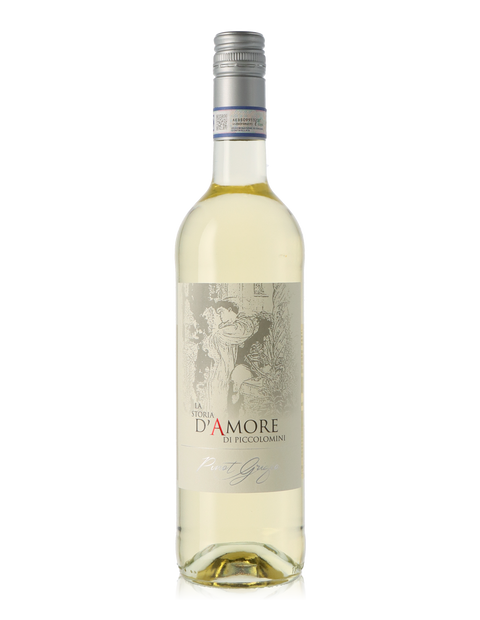 La Storia d'Amore di Piccolomini, Pinot Grigio delle Venezie, DOP, Veneto, trocken