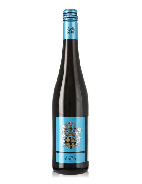 Weingraf Cuvée 3, Dornfelder & Regent & Blauer Spätburgunder, Nahe, QW, lieblich