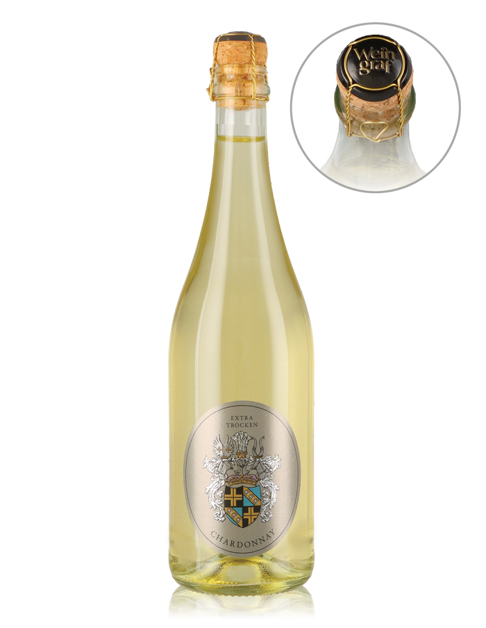 Weingraf Chardonnay Sekt extra trocken