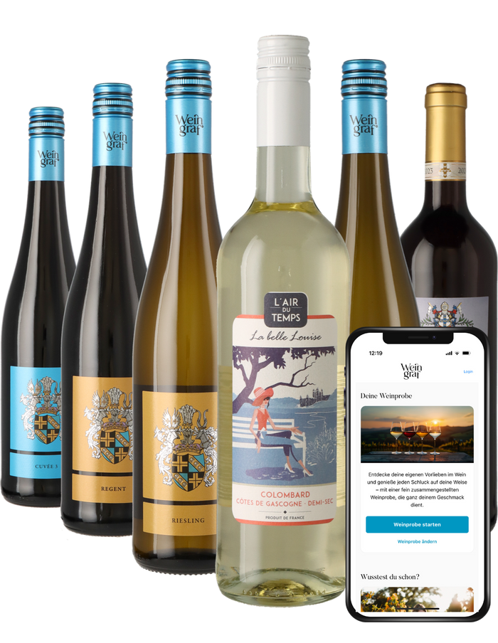 Weinpaket Lieblich mit digitaler Verkostung