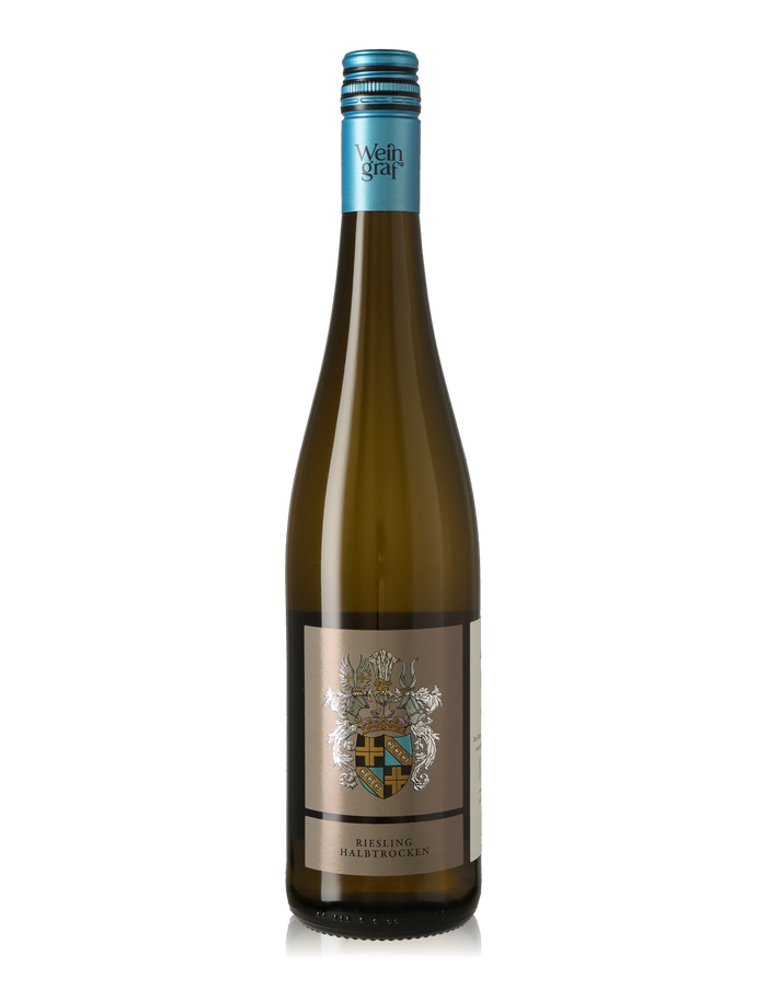 Weingraf Niersteiner Ölberg Riesling, Rheinhessen, Spätlese, halbtrocken