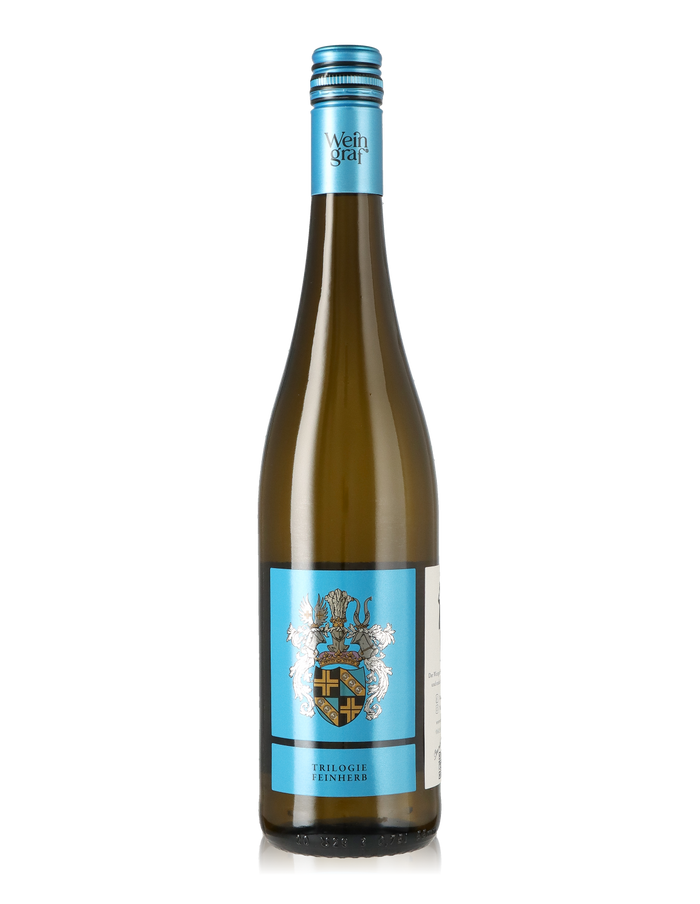 Weingraf Trilogie, Scheurebe & Bacchus & Morio-Muskat, Kabinett, Rheinhessen, feinherb